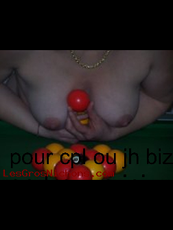 Photo des seins de joueuse